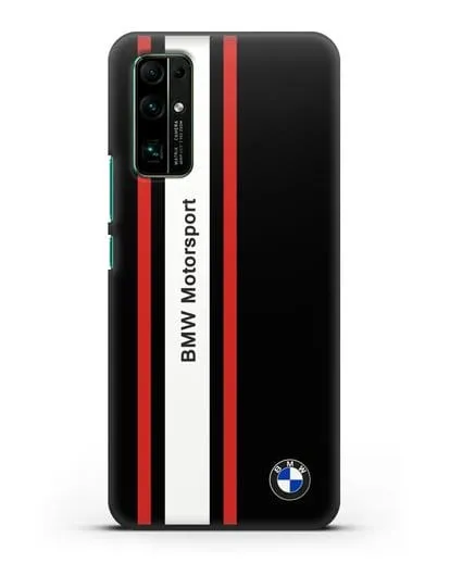 Чехол BMW Motorsport силиконовый для Honor 30