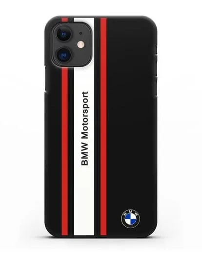Чехол BMW Motorsport силиконовый для iPhone 11