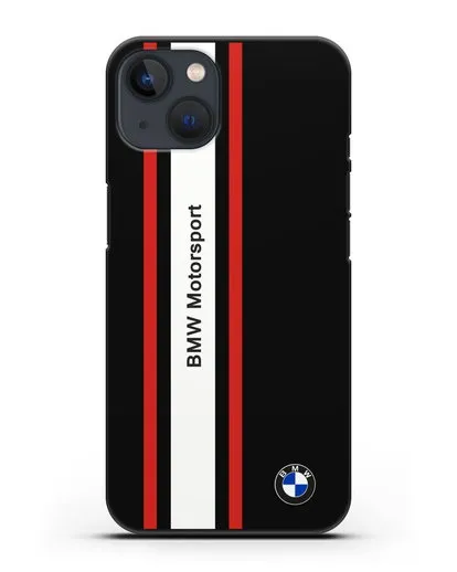 Чехол BMW Motorsport силиконовый для iPhone 13 Mini