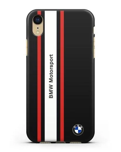 Чехол BMW Motorsport силиконовый для iPhone XR