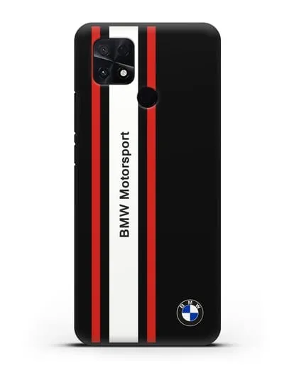 Чехол BMW Motorsport силиконовый для Xiaomi Poco C40