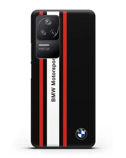 Чехол BMW Motorsport силиконовый для Xiaomi Poco F4