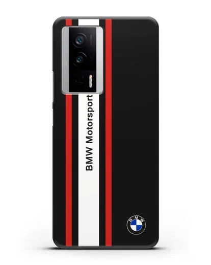 Чехол BMW Motorsport силиконовый для Xiaomi Poco F5 Pro