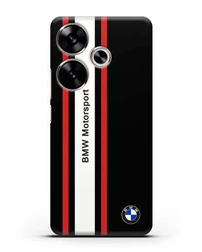 Чехол BMW Motorsport силиконовый для Xiaomi Poco F6