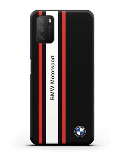 Чехол BMW Motorsport силиконовый для Xiaomi Poco M3