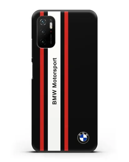 Чехол BMW Motorsport силиконовый для Xiaomi Poco M3 Pro