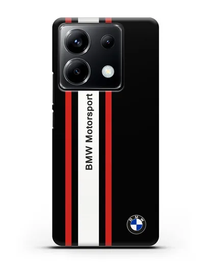Чехол BMW Motorsport силиконовый для Xiaomi Poco X6