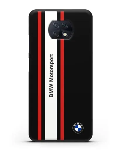 Чехол BMW Motorsport силиконовый для Xiaomi Redmi Note 9T
