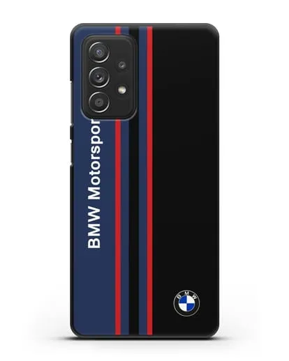 Чехол с надписью BMW Motorsport силиконовый для Samsung Galaxy A53