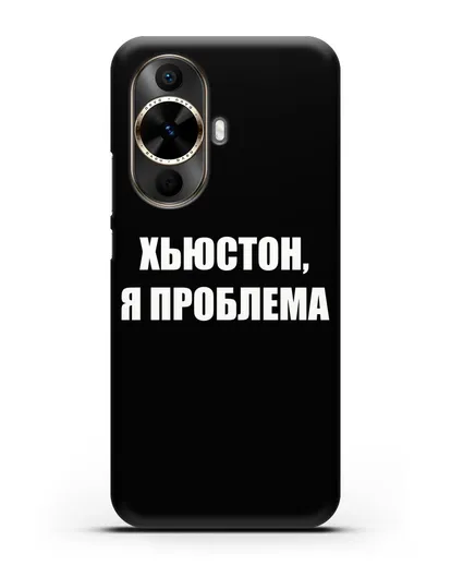 Чехол с надписью Хьюстон, я проблема силиконовый для Huawei Nova 12s