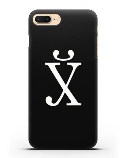 Чехол с надписью Руский иероглиф силиконовый для iPhone 7 Plus