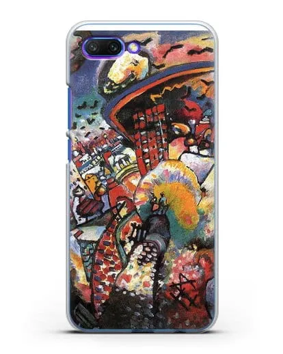 Чехол Москва. Красная площадь (Кандинский Василий) силиконовый для Honor 10