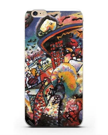 Чехол Москва. Красная площадь (Кандинский Василий) силиконовый для iPhone 6s Plus