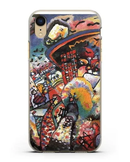 Чехол Москва. Красная площадь (Кандинский Василий) силиконовый для iPhone XR