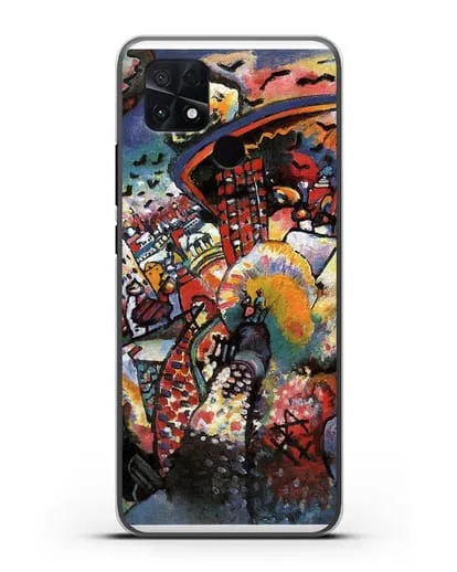 Чехол Москва. Красная площадь (Кандинский Василий) силиконовый для Xiaomi Poco C40