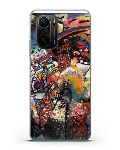 Чехол Москва. Красная площадь (Кандинский Василий) силиконовый для Xiaomi Poco F3