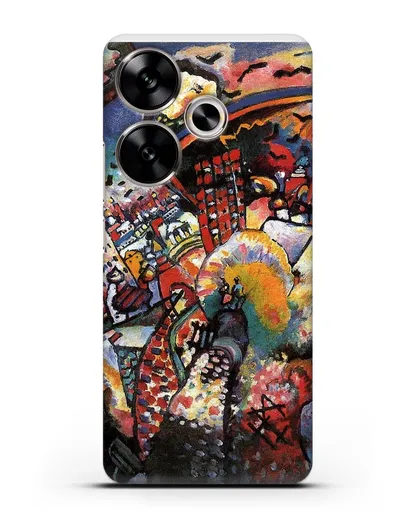 Чехол Москва. Красная площадь (Кандинский Василий) силиконовый для Xiaomi Poco F6