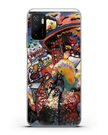Чехол Москва. Красная площадь (Кандинский Василий) силиконовый для Xiaomi Poco M3 Pro