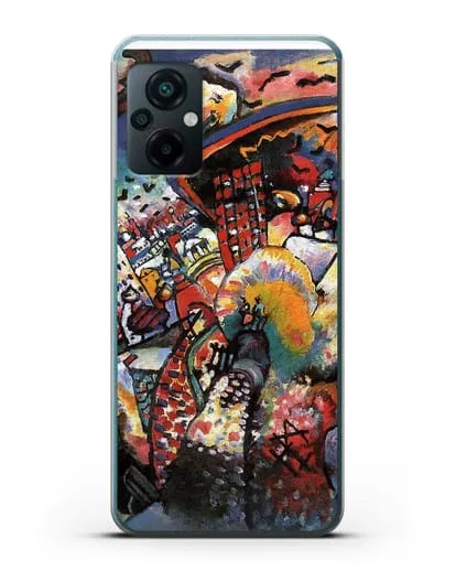 Чехол Москва. Красная площадь (Кандинский Василий) силиконовый для Xiaomi Poco M5