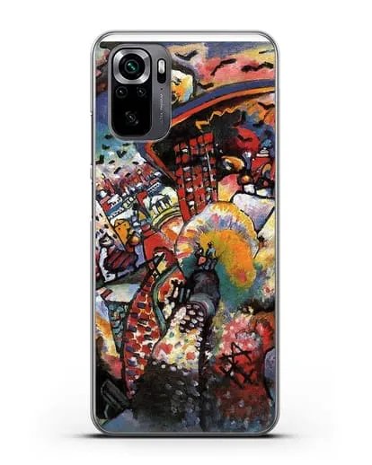 Чехол Москва. Красная площадь (Кандинский Василий) силиконовый для Xiaomi Poco M5s