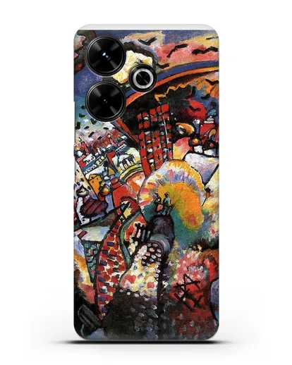 Чехол Москва. Красная площадь (Кандинский Василий) силиконовый для Xiaomi Poco M6