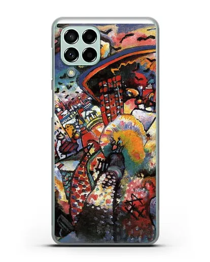 Чехол Москва. Красная площадь (Кандинский Василий) силиконовый для Samsung Galaxy M53 [SM-M536]