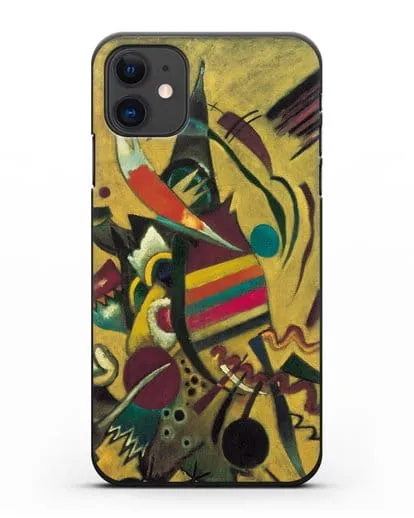 Чехол Точки (Кандинский Василий) силиконовый для iPhone 11