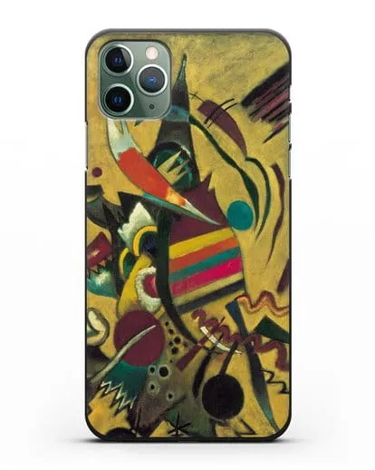 Чехол Точки (Кандинский Василий) силиконовый для iPhone 11 Pro Max