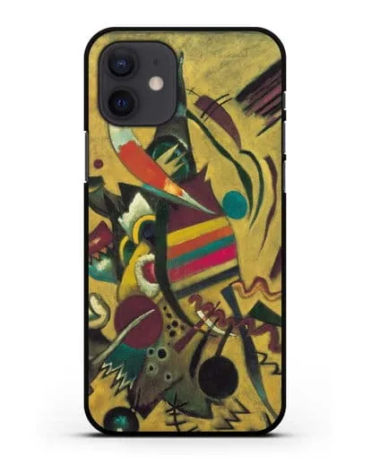Чехол Точки (Кандинский Василий) силиконовый для iPhone 12
