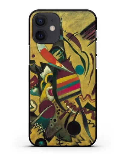 Чехол Точки (Кандинский Василий) силиконовый для iPhone 12 mini