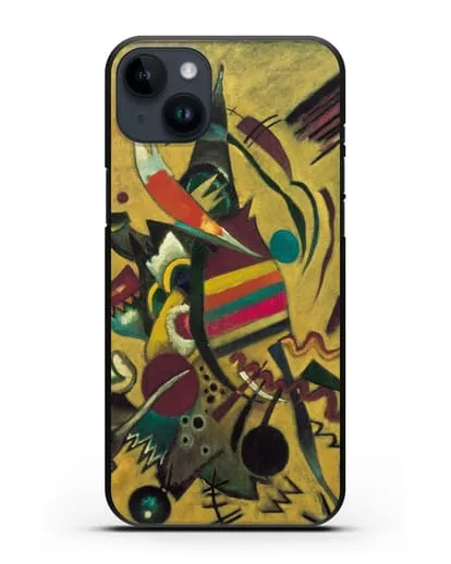Чехол Точки (Кандинский Василий) силиконовый для iPhone 14 Plus