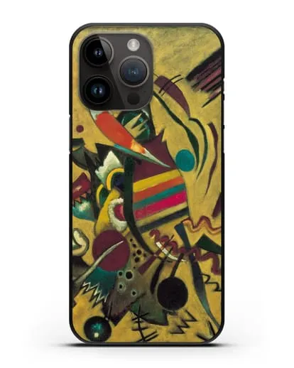 Чехол Точки (Кандинский Василий) силиконовый для iPhone 14 Pro Max