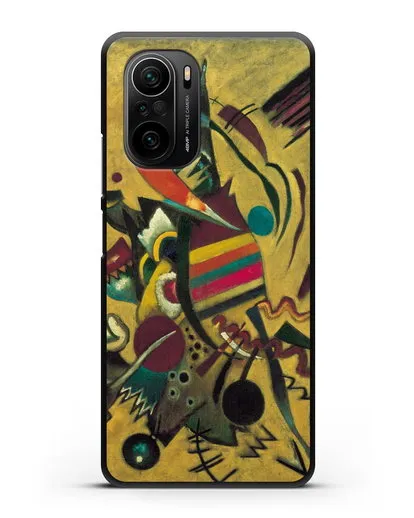 Чехол Точки (Кандинский Василий) силиконовый для Xiaomi Poco F3
