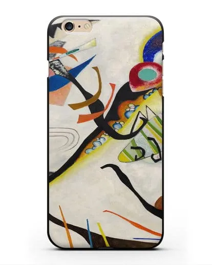 Чехол Синий сегмент (Кандинский Василий) силиконовый для iPhone 6s Plus