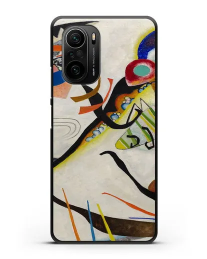 Чехол Синий сегмент (Кандинский Василий) силиконовый для Xiaomi Poco F3