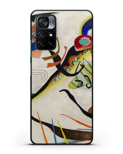 Чехол Синий сегмент (Кандинский Василий) силиконовый для Xiaomi Poco M4 Pro 5G