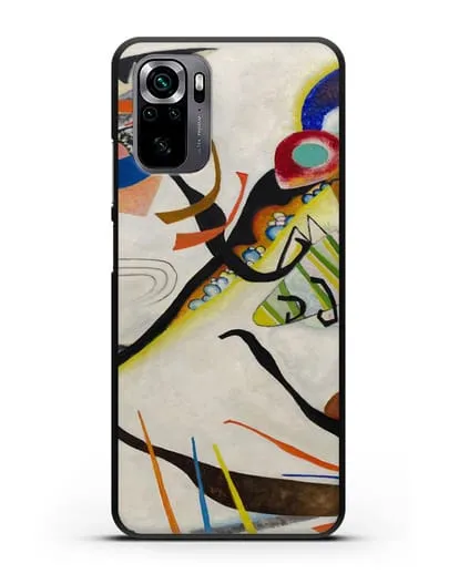 Чехол Синий сегмент (Кандинский Василий) силиконовый для Xiaomi Poco M5s