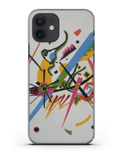 Чехол Маленькие миры (Кандинский Василий) силиконовый для iPhone 12