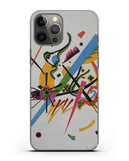 Чехол Маленькие миры (Кандинский Василий) силиконовый для iPhone 12 Pro Max