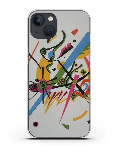 Чехол Маленькие миры (Кандинский Василий) силиконовый для iPhone 13 Mini