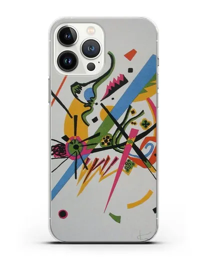 Чехол Маленькие миры (Кандинский Василий) силиконовый для iPhone 13 Pro Max