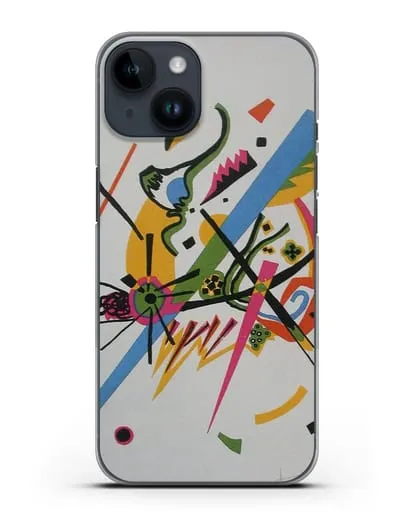 Чехол Маленькие миры (Кандинский Василий) силиконовый для iPhone 14