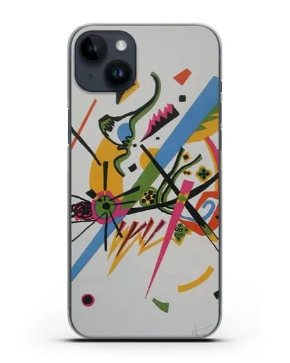 Чехол Маленькие миры (Кандинский Василий) силиконовый для iPhone 14 Plus