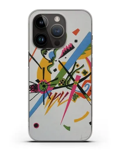 Чехол Маленькие миры (Кандинский Василий) силиконовый для iPhone 14 Pro