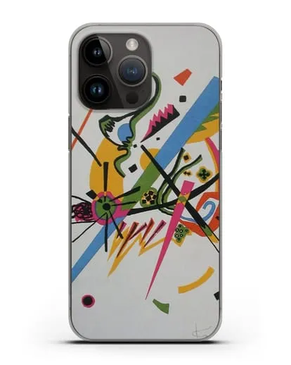 Чехол Маленькие миры (Кандинский Василий) силиконовый для iPhone 14 Pro Max