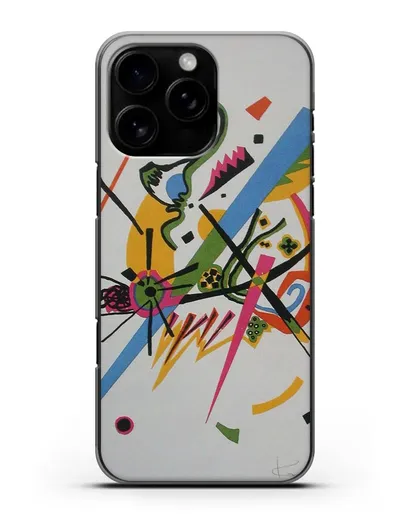 Чехол Маленькие миры (Кандинский Василий) силиконовый для iPhone 16 Pro Max