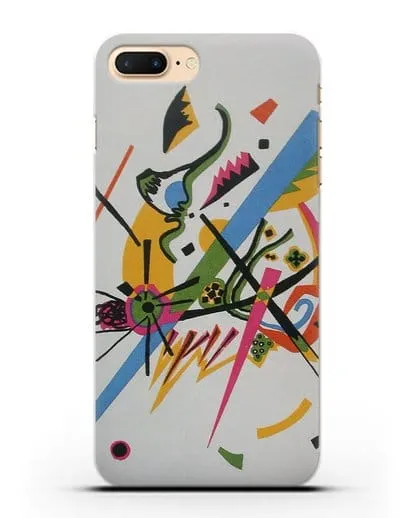 Чехол Маленькие миры (Кандинский Василий) силиконовый для iPhone 8 Plus