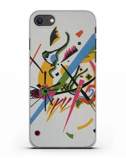 Чехол Маленькие миры (Кандинский Василий) силиконовый для iPhone SE 2020