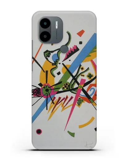 Чехол Маленькие миры (Кандинский Василий) силиконовый для Xiaomi Poco C51