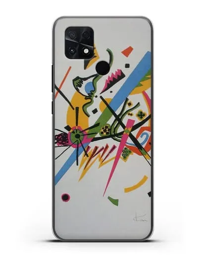 Чехол Маленькие миры (Кандинский Василий) силиконовый для Xiaomi Poco C40